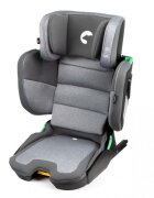 Kidnort Scaun auto cu isofix pentru copii model pliabil cu Tetiera reglabila 100-150 cm i-SIZE R-129 Mane Gray