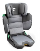 Kidnort Scaun auto cu isofix pentru copii model pliabil cu Tetiera reglabila 100-150 cm i-SIZE R-129 Mane Gray