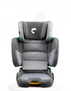 Kidnort Scaun auto cu isofix pentru copii model pliabil cu Tetiera reglabila 100-150 cm i-SIZE R-129 Mane Gray