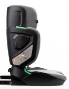 Kidnort Scaun auto cu isofix pentru copii model pliabil cu Tetiera reglabila 100-150 cm i-SIZE R-129 Mane Gray