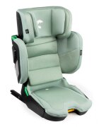 Kidnort Scaun auto cu isofix pentru copii model pliabil cu Tetiera reglabila 100-150 cm i-SIZE R-129 Mane Green