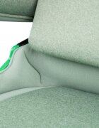Kidnort Scaun auto cu isofix pentru copii model pliabil cu Tetiera reglabila 100-150 cm i-SIZE R-129 Mane Green