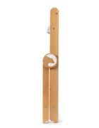 Kidnort Scaun de masa pentru copii multifunctional Drommer Green pliabil din lemn transformabil cu sezut reglabil pe 11 nivele de inaltime picioare antiderapante cu pernuta inclusa capacitate maxim admisa 75 kg