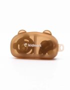 Kidnort Set 2 suzete din silicon Happling ortodontica si simetrica Sterilizabile cu orificii de ventilatie de la 0 la 18 luni fara BPA