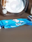Kidnort Sticluta de apa din tritan pentru copii Bear sterilizabila pai moale din silicon cu bila gravitationala prevazuta cu snur reglabil capacitate 300 ml Brown