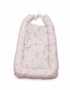 Kids Decor Baby Nest Ursuletul Martinica roz culcus bebelus pentru dormit reversibil multifunctional 100 x 60 cm