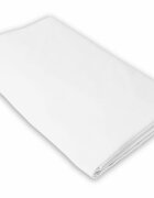Kids Decor Cearceaf alb KidsDecor cu elastic din bumbac 70 x 140 cm