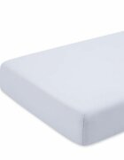 Kids Decor Cearceaf alb KidsDecor cu elastic din bumbac 95 x 52 cm