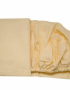 Kids Decor Cearceaf cappuccino cu elastic din bumbac 60x85 cm KidsDecor