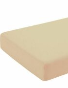 Kids Decor Cearceaf cappuccino cu elastic din bumbac 60x85 cm KidsDecor