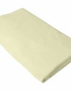 Kids Decor Cearceaf crem KidsDecor cu elastic din bumbac 95 x 52 cm
