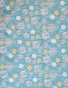 Kids Decor Cearceaf cu elastic 95x52 cm Bubble Blue