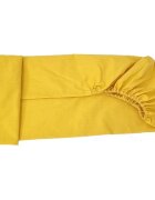 Kids Decor Cearceaf cu elastic din bumbac Mustariu 63x127 cm
