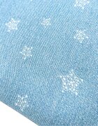 Kids Decor Cearceaf din jersey Stars in your eyes Blue cu elastic 60x120 cm