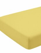 Kids Decor Cearceaf galben KidsDecor cu elastic din bumbac 60 x 85 cm