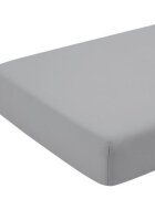 Kids Decor Cearceaf gri KidsDecor cu elastic din bumbac 70x110 cm