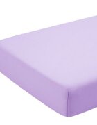 Kids Decor Cearceaf mov KidsDecor cu elastic din bumbac 70x110 cm