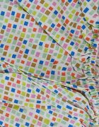 Kids Decor Cearceaf Mozaic KidsDecor cu elastic din bumbac 70 x 120 cm