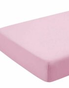 Kids Decor Cearceaf roz KidsDecor cu elastic din bumbac 60 x 85 cm