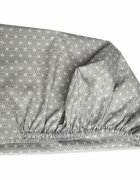 Kids Decor Cearceaf Shiny patut bebelus 70x120 cm cu elastic din bumbac