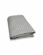 Kids Decor Cearceaf Shiny patut bebelus 70x120 cm cu elastic din bumbac