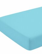 Kids Decor Cearceaf turcoaz KidsDecor cu elastic din bumbac 60 x 120 cm