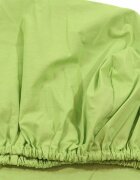 Kids Decor Cearceaf verde KidsDecor cu elastic din bumbac 60 x 120 cm