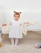 Kids Decor Lenjerie pat copii 4 piese Mici Indieni KidsDecor din bumbac 70x110 cm 100x135 cm