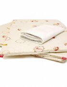 Kids Decor Lenjerie pat copii 4 piese Mici Indieni KidsDecor din bumbac 70x110 cm 100x135 cm