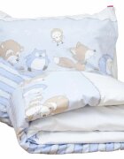 Kids Decor Lenjerie pat copii Odette Blue 100x14040x60 cm