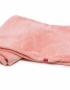 Kids Decor Paturica pufoasa de plus KidsDecor 100x120 cm din polyester Roz
