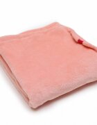 Kids Decor Paturica pufoasa de plus KidsDecor 100x120 cm din polyester Roz