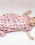 Kids Decor Sac de dormit copii 0.8 tog KidsDecor Bunny Pink 70 cm