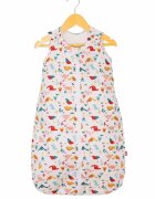 Kids Decor Sac de dormit copii 0.8 tog KidsDecor Cute Dinosaurs din bumbac 140 cm