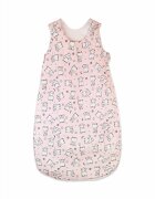 Kids Decor Sac de dormit copii 1.5 tog Baby Bear roz din bumbac 110 cm