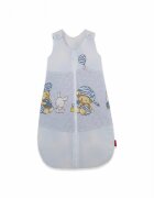 Kids Decor Sac de dormit copii 1.5 tog Hai la joaca albastru din bumbac 60 cm