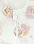 Kids Decor Sac de dormit copii 1.5 tog Pink Bears Dream din bumbac 70 cm