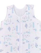 Kids Decor Sac de dormit copii 1.5 tog Somnorosul koala albastru din bumbac 130 cm