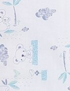 Kids Decor Sac de dormit copii 1.5 tog Somnorosul koala albastru din bumbac 140 cm