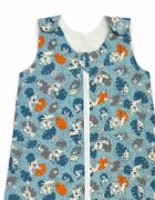 Kids Decor Sac de dormit copii 1.5 tog Tiger Jungle din bumbac 95 cm