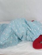 Kids Decor Sac de dormit copii 1.5 tog Ursi Polari din bumbac 140 cm