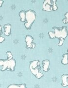 Kids Decor Sac de dormit copii 1.5 tog Ursi Polari din bumbac 85 cm