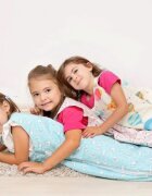 Kids Decor Sac de dormit copii 1.5 tog Ursi Polari din bumbac 85 cm