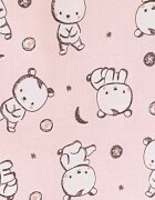 Kids Decor Sac de dormit copii 2.5 tog KidsDecor Baby Bear roz din bumbac 130 cm