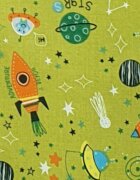 Kids Decor Sac de dormit copii 2.5 tog KidsDecor Cosmos Map din bumbac 130 cm
