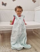 Kids Decor Sac de dormit copii 2.5 tog Sky Nap Blue din bumbac 130 cm