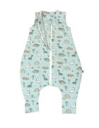 Kids Decor Sac de dormit cu picioruse 2 tog Dino Adventure 80 cm