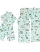 Kids Decor Sac de dormit cu picioruse 3 tog Dino Adventure 100 cm