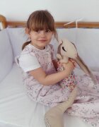Kids Decor Sac de dormit iarna 2.5 tog Loving bear pink 140 cm