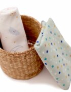 Kids Decor Set 2 scutece finet bebelusi KidsDecor The Stars and the Dreamy Sky 70x70 cm